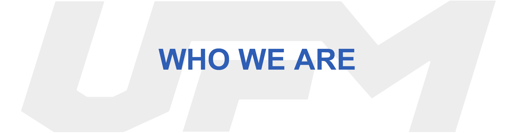 Who We Are